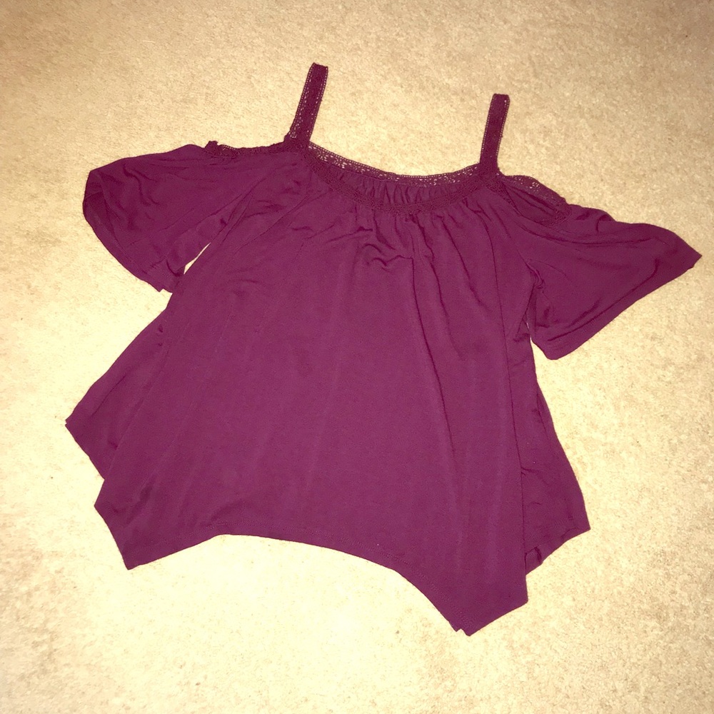 Off the shoulder shirt